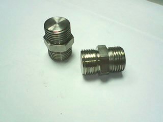 SS304 Double Male fitting